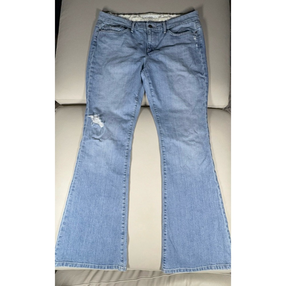 Women's 32W Joe's Stardust distressed denim jeans.  See pics for measurements